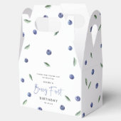 'Berry First' Blueberry 1st誕生日パーティー フェイバーボックス (オープン)