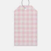 Berry First Cute 1st Birthday Strawberry ギフトタグ (裏面)