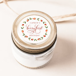 Berry First Sticker ラウンドシール