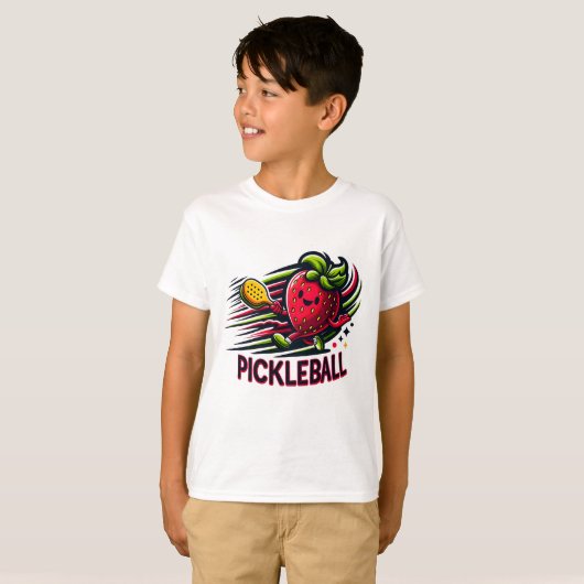Berry Good Pickleball Tシャツ (正面フル)