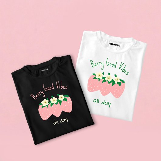 Berry Good Vibes All Day Tシャツ