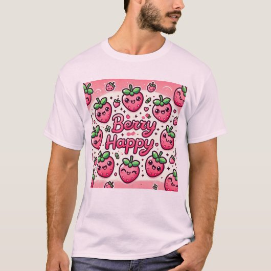 Berry Happy Tシャツ (正面)