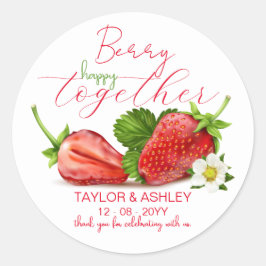 Berry Happy Together ウェディング ラウンドシール