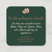 Berry in Love：のレジス結婚トリエンクロージャカード エンクロージャーカード (正面)