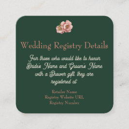 Berry in Love:のレジス結婚トリエンクロージャカード エンクロージャーカード