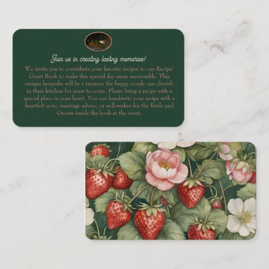 Berry in Love:レシピ要求エンクロージャカード エンクロージャーカード (正面/裏面)