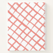 Berry in Love Hand-drawn Strawberry Bridal Shower ノートブック (裏面)