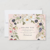 Berry in Love Shower サンキューカード (正面)