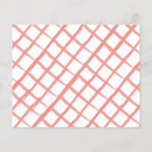 Berry in Love Strawberry Bridal Shower Advice Card (裏面)