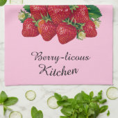 Berry-licous  キッチンタオル (折り畳み)