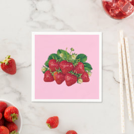 Berry-licous スタンダードカクテルナプキン