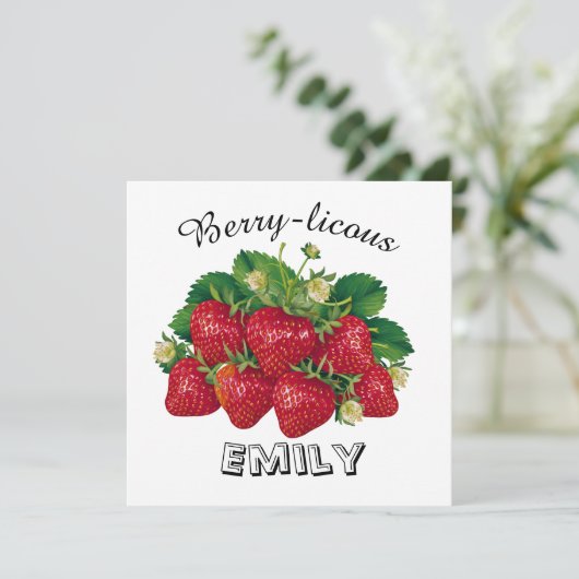 Berry-licous 招待状 (スタンド正面)