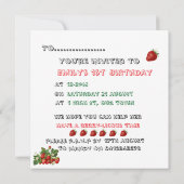 Berry-licous 招待状 (裏面)