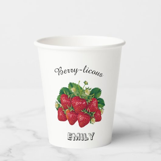 Berry-licous 紙コップ (正面)