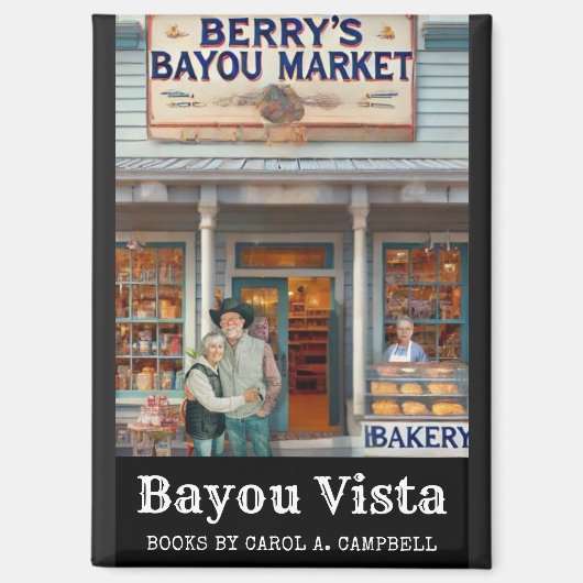 Berry’s Bayou Market - サザンサイコス コレクション マグネット (正面)
