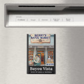 Berry’s Bayou Market – Southern Psychos Collection マグネット (インサイチュ (食洗機))