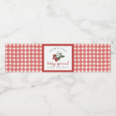 Berry Special Baby Shower Water Bottle Label ペットボトルラベル (シングルラベル)