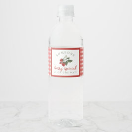 Berry Special Baby Shower Water Bottle Label ペットボトルラベル
