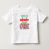 Berry Special First Birthday Shirt トドラーTシャツ (正面)