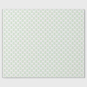 Berry Sprig in Pink and Green ラッピングペーパー (フラット)