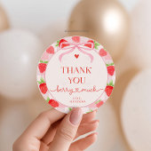 Berry Strawberry  ラウンドシール