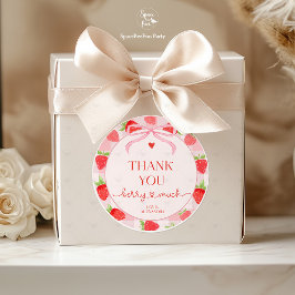 Berry Strawberry  ラウンドシール