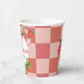 Berry Sweet 5th Birthday Strawberry Party  紙コップ (左)