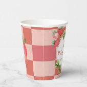 Berry Sweet 6th Birthday Strawberry Party  紙コップ (右)