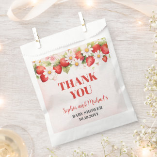 Berry Sweet Baby Shower フェイバーバッグ