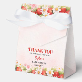 Berry Sweet Baby Shower Favor Box フェイバーボックス