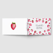 Berry Sweet Baby Shower Guest Book ゲストブック (全面)