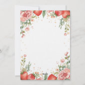 Berry Sweet Baby Shower Invitation  招待状 (裏面)