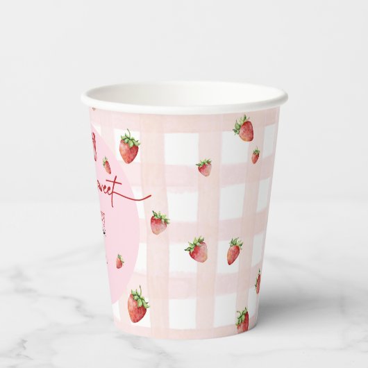 Berry Sweet Birthday 紙コップ (裏面)