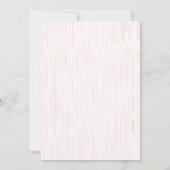 Berry Sweet Birthday Pink Bow Coquette Strawberry 招待状 (裏面)