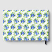 Berry Sweet Blueberry Floral Baby Shower ゲストブック (裏面)