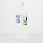 Berry Sweet Blueberry Water Bottle labels ペットボトルラベル (裏面)