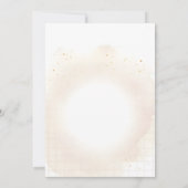 Berry Sweet breakfast pancake baby shower 招待状 (裏面)