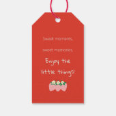 Berry Sweet Delights  Olive Green ギフトタグ (裏面)