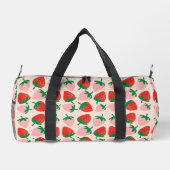 Berry Sweet Delights  Soft Pink ダッフルバッグ (裏面)