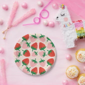 Berry Sweet Delights  Soft Pink ペーパープレート (パーティー)