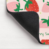 Berry Sweet Delights  Soft Pink マウスパッド (コーナー)