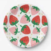 Berry Sweet Delights White ペーパープレート (正面)
