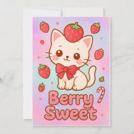 “Berry Sweet Dreams” Christmas Card – Glittery Poe シーズンカード