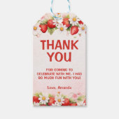 Berry Sweet First Birthday ギフトタグ (正面)