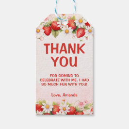 Berry Sweet First Birthday ギフトタグ