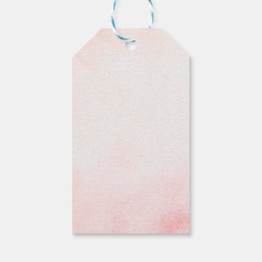 Berry Sweet First Birthday ギフトタグ (裏面)