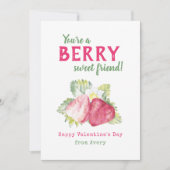 Berry Sweet Kids Classroomバレンタインカード シーズンカード (正面)