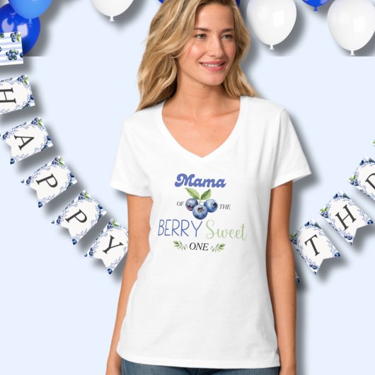 Berry Sweet one Mama Shirt Tシャツ