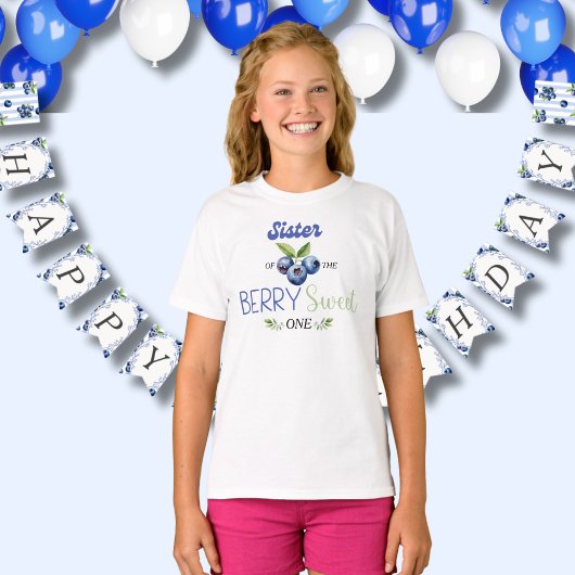 Berry Sweet one Sister Shirt Tシャツ