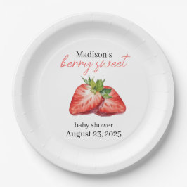 Berry Sweet Plate ペーパープレート